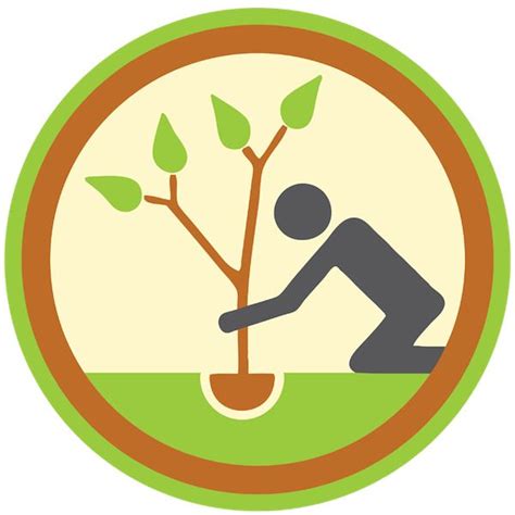 plant a tree clipart|tree planting logo images.